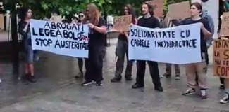 studenti protest cluj