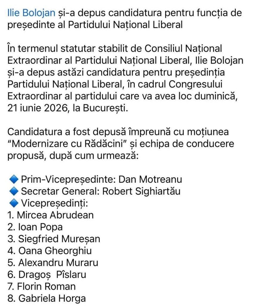 echipa conducere PNL 