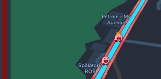 valea oltului waze harti blocaj trafic