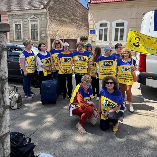 profesori cluj protest bucuresti 17 iunie
