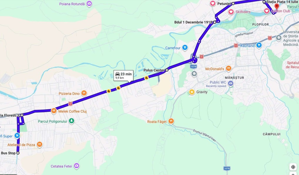 liniae autobuz floresti cartierul grigorescu cluj-napoca petitie
