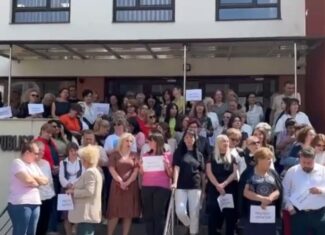 protest Directia Regionala a FInanatelor Cluj legea salarizarii