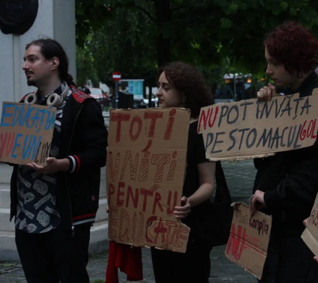 stundetii din cluj protest 6