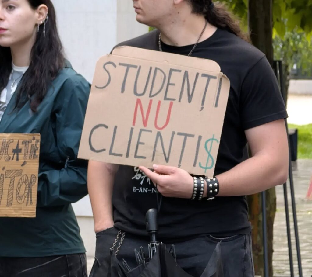 stundetii din cluj protest 9