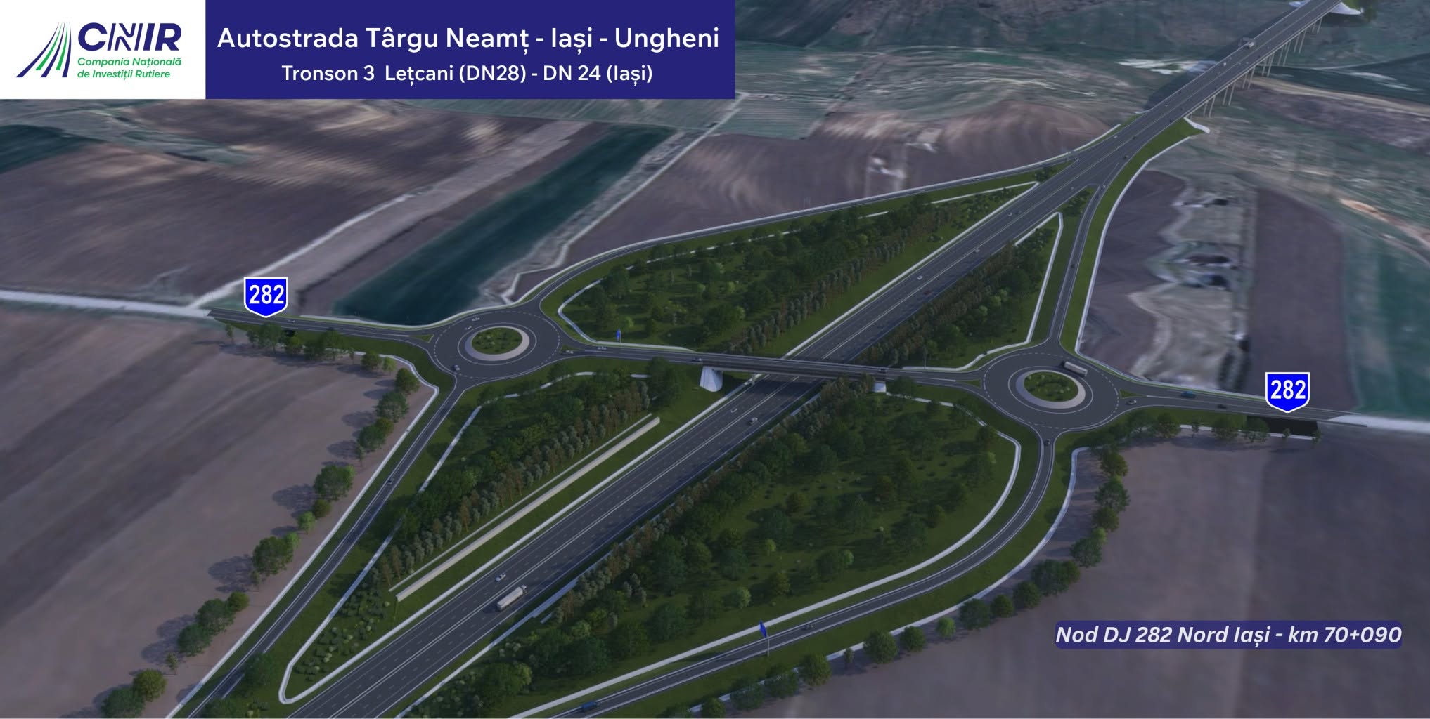 autostyrada unirii tronson 2 iasi lețcani FCC constructiones