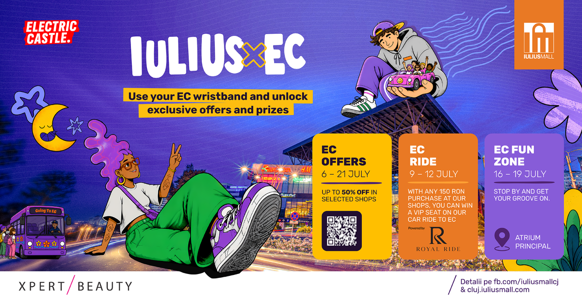 Iulius Mall Cluj Electric Castle