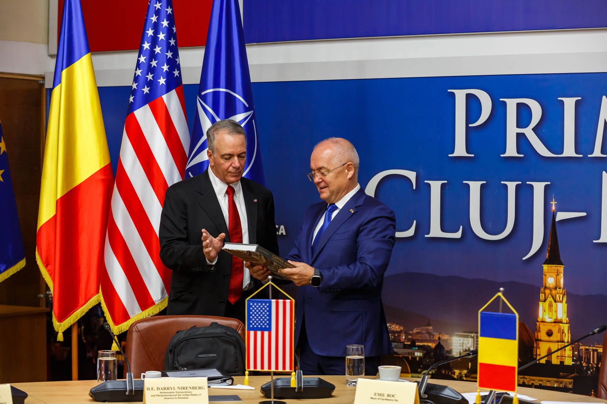 cluj boc ambasador Darryl Nirenberg, emerson