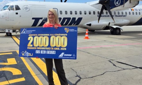 pasager 2 milioane aeroport cluj 22 iulie 2026