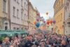 suporteri u in polonia inainte meciului cu dinamo kiev