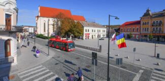 centrul municipiul Turda din judetul Cluj