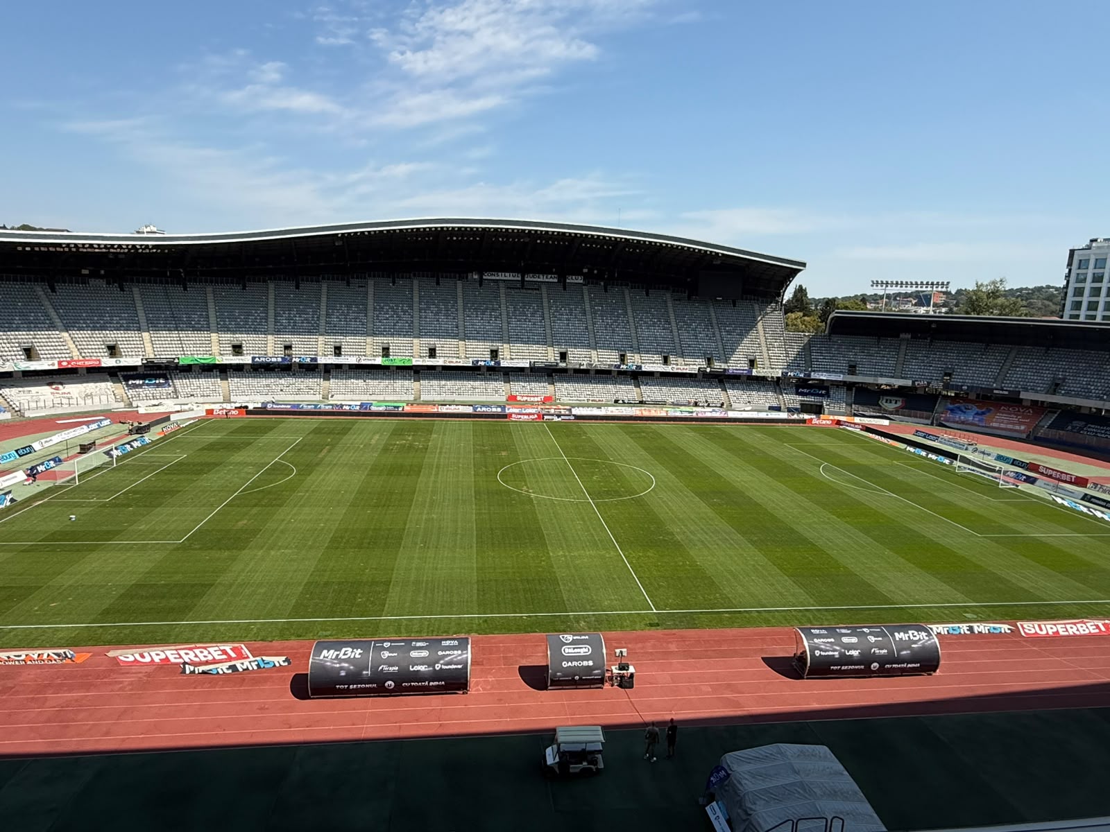 gazon Cluj Arena dupa UNTOLD