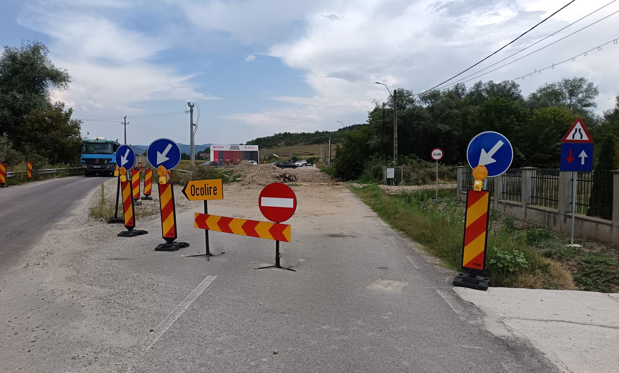 pod mica cluj dej stiri trafic