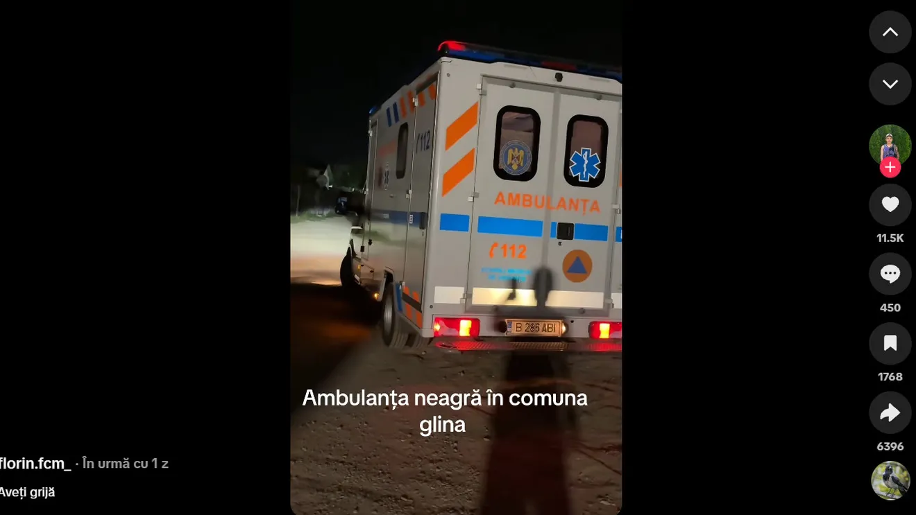 ambulanta neagra fura copii