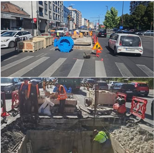 avarie apa calea manastur companai de apa somes