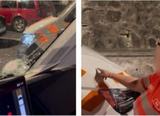 ambulanta atacata in comuna recea cristur din cluj