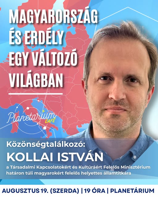 isvan kollai secretar de stat budapesta pentru relatia cu maghiarii din afara granitelor zilele maghiare cluj