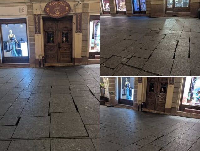 pavaj centur cluj dezstruos urat montat