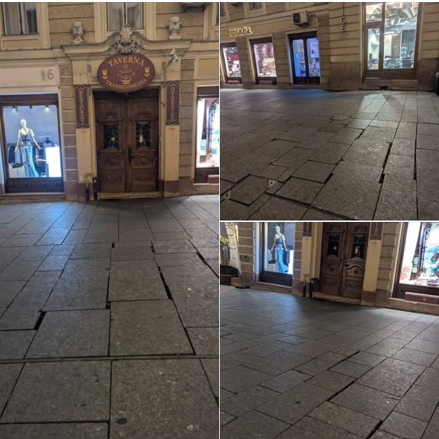 pavaj centur cluj dezstruos urat montat