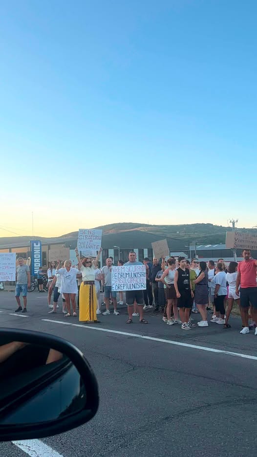 protest in feleacu