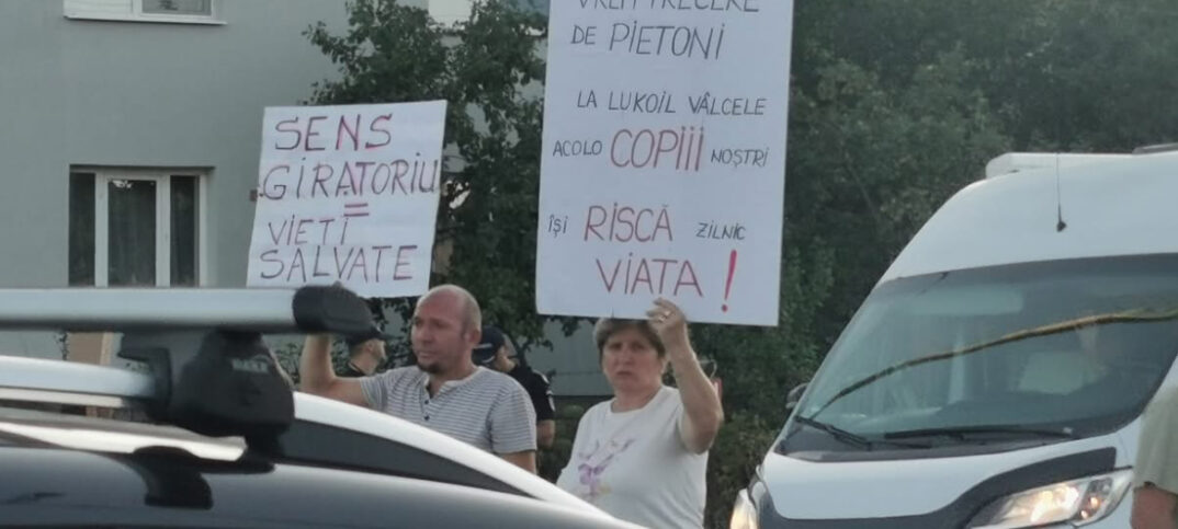 protest la valcele cluj