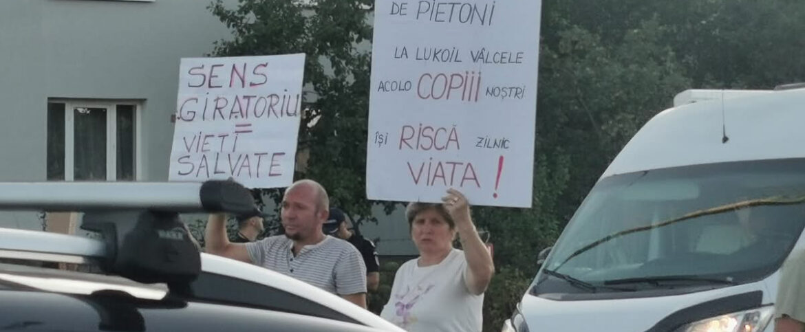 protest la valcele cluj