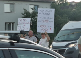 protest la valcele cluj