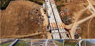 zimbor nadaselu din avion autostrada transilvania cluj