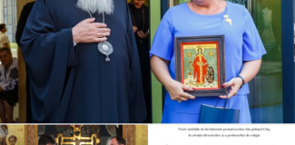 mitropolitul andrei andreicut si sefa ISj Cluj marinela marc