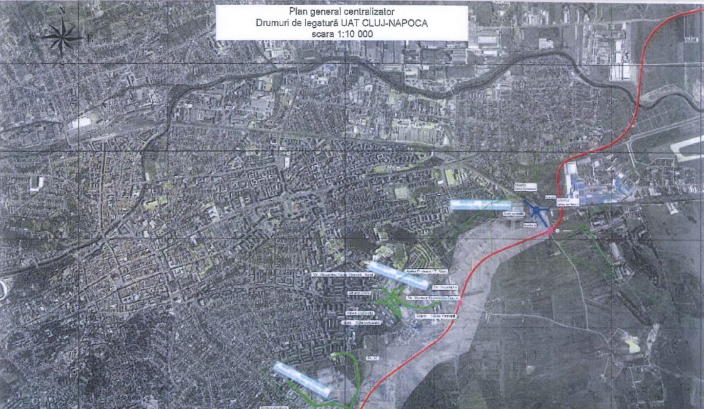 drum de legatura din proiecutul centurii metropolitane in Someseni