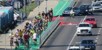 mars biciclisti pista floresti