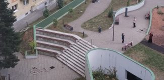 parc vandalizat in manastur cluj