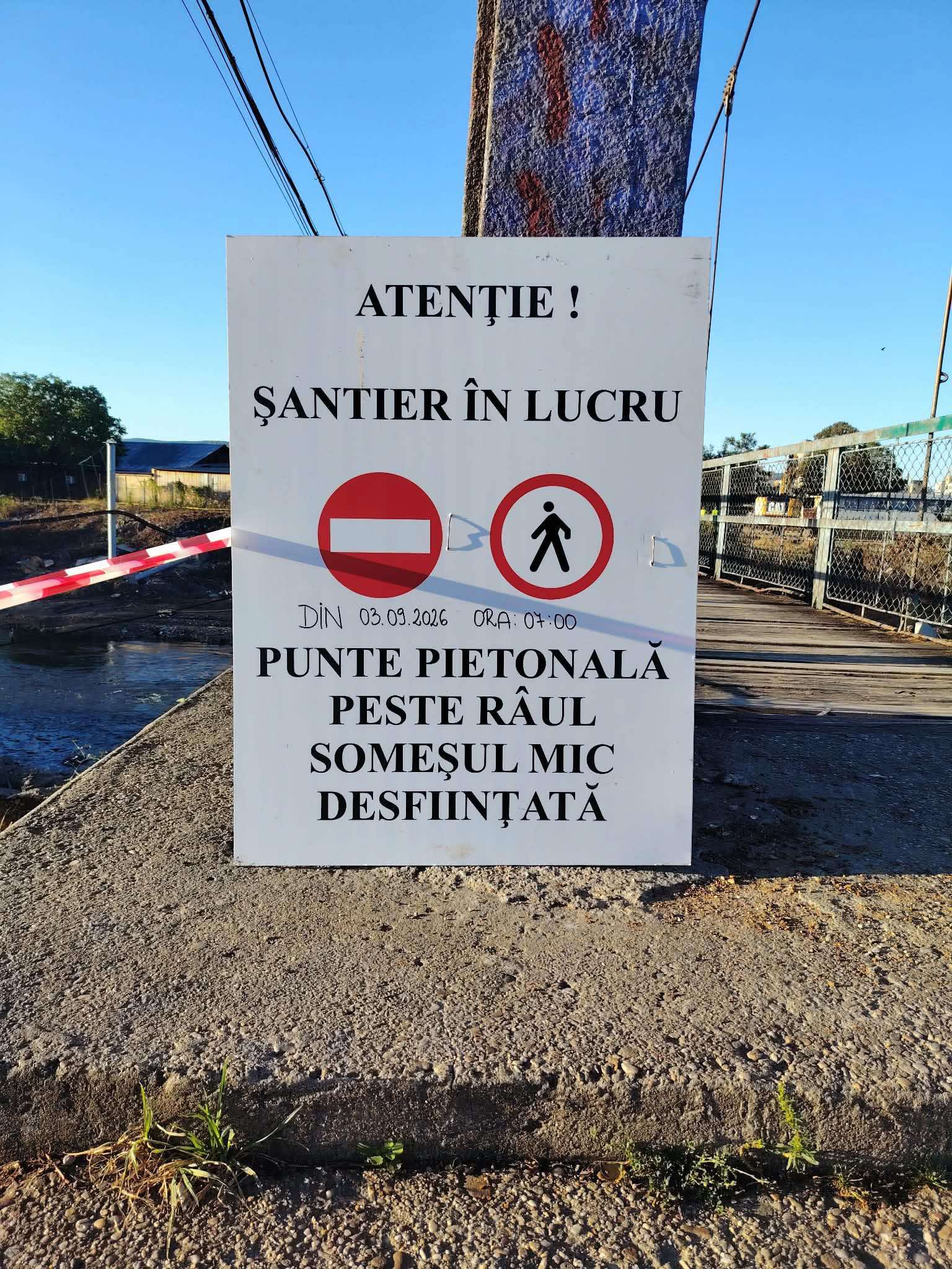 pasarela pietonala fabricii de zahar