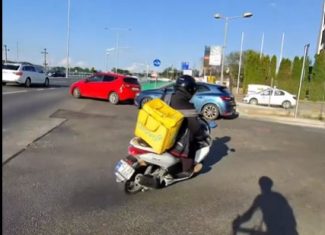 pista periculoasa cluj-floresti