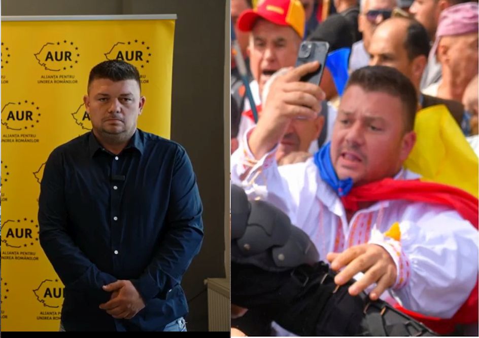 vald stetca aur cluj la protestul cu violenta a ciobanilor din piata victoriei 15 septembrie