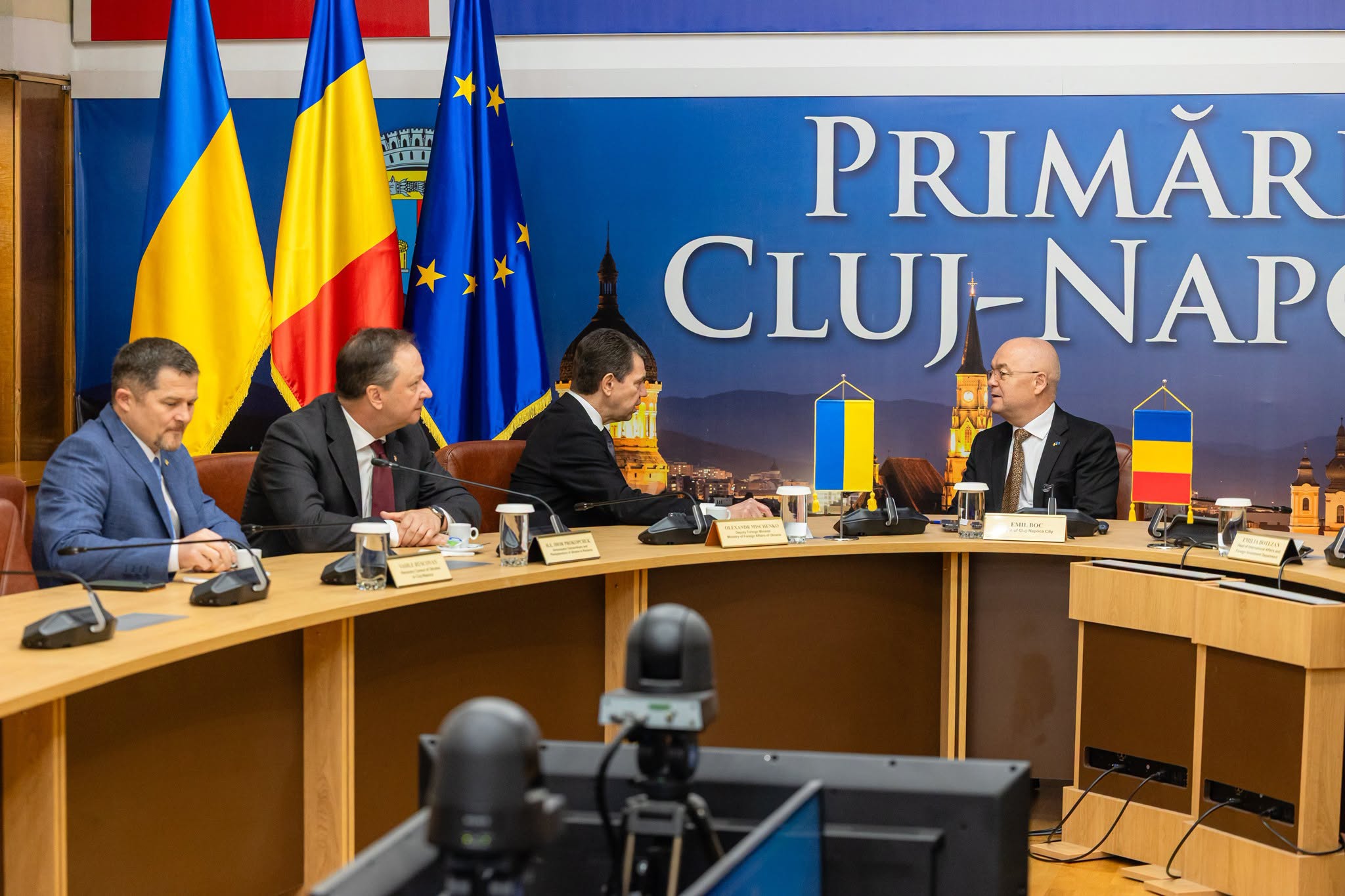 Boc intalnire cu ambasadorul Ucrainei la Bucuresti