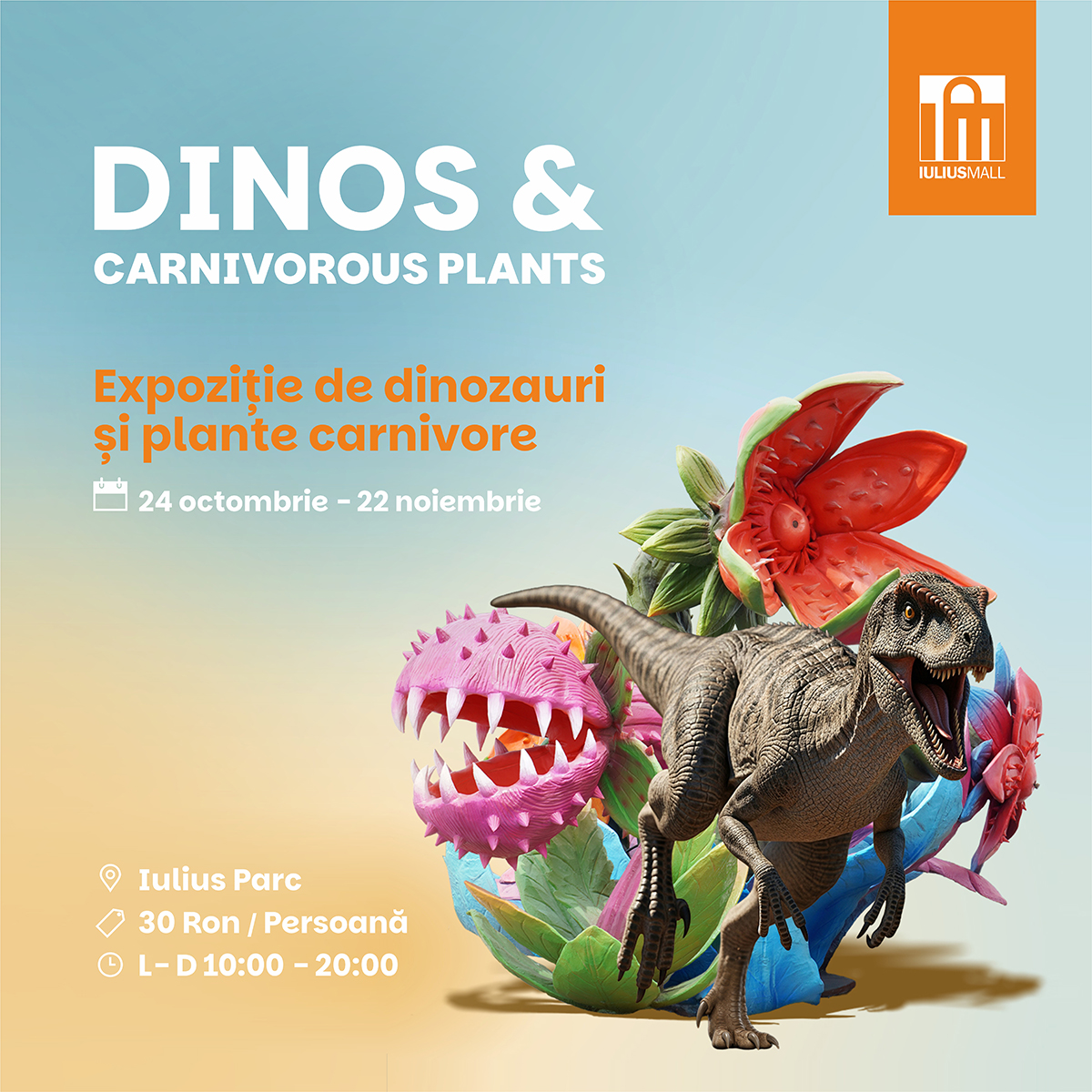 Iulius Mall Cluj 01 expozitie dinozauri