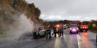 incendiu autoutilitara valcele apahida 27 octombrie isu cluj