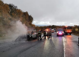 incendiu autoutilitara valcele apahida 27 octombrie isu cluj