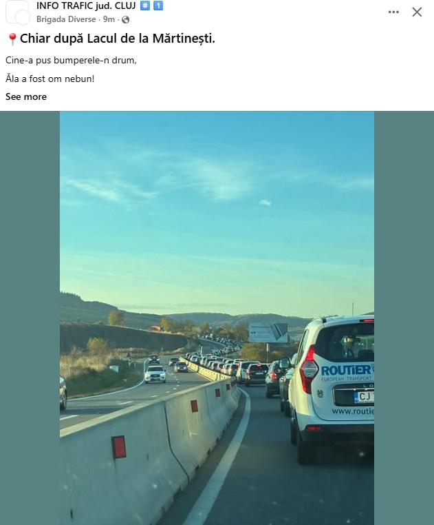 coloane masini martinesti cluj