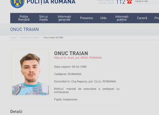 traian onuc politia romana persoane cautate