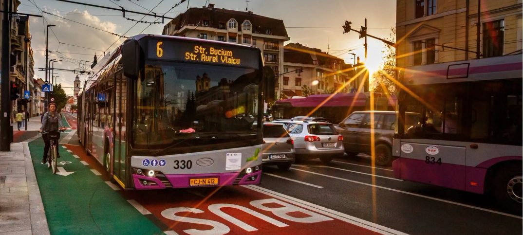 companai de transport clșuj troleibuz