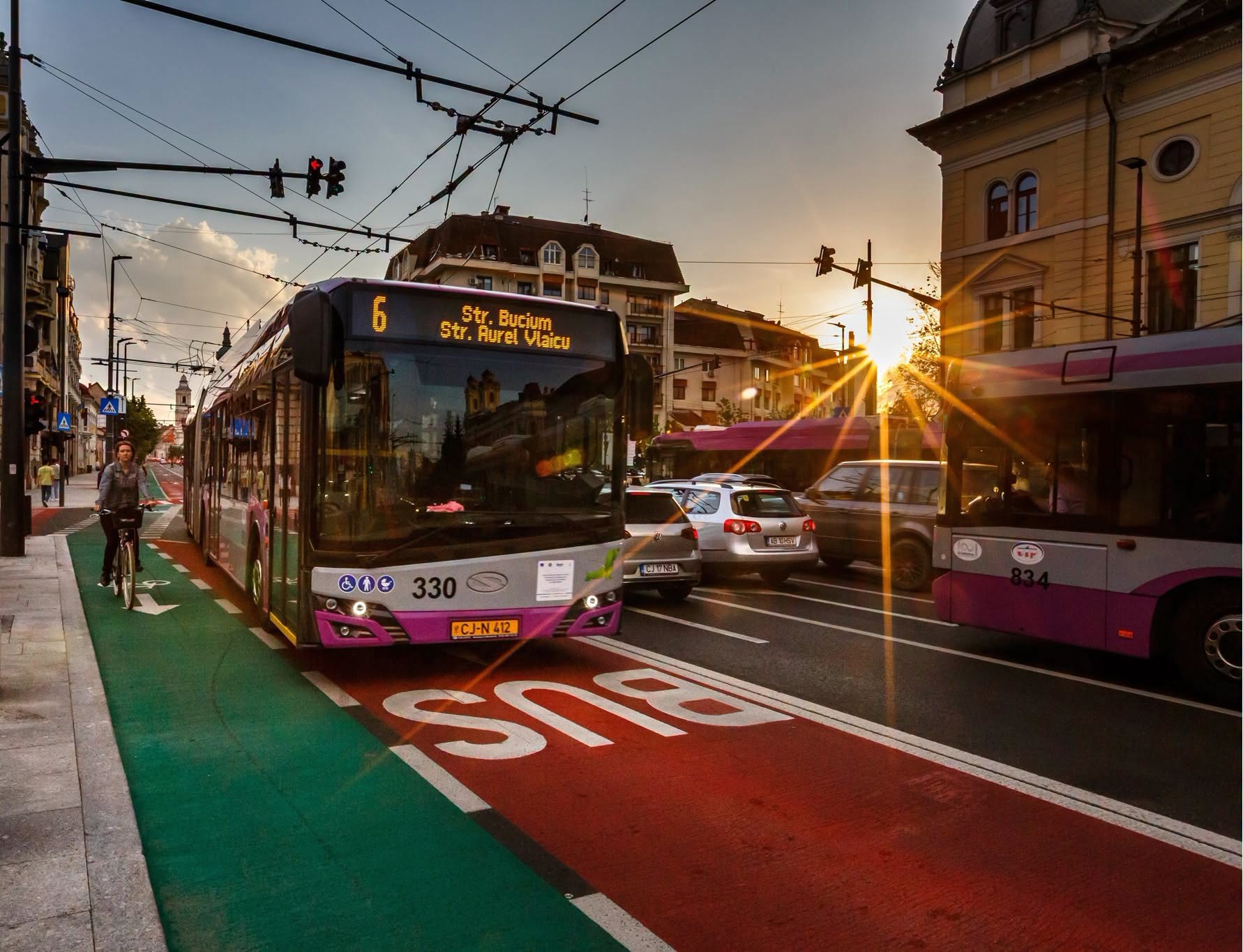companai de transport clșuj troleibuz