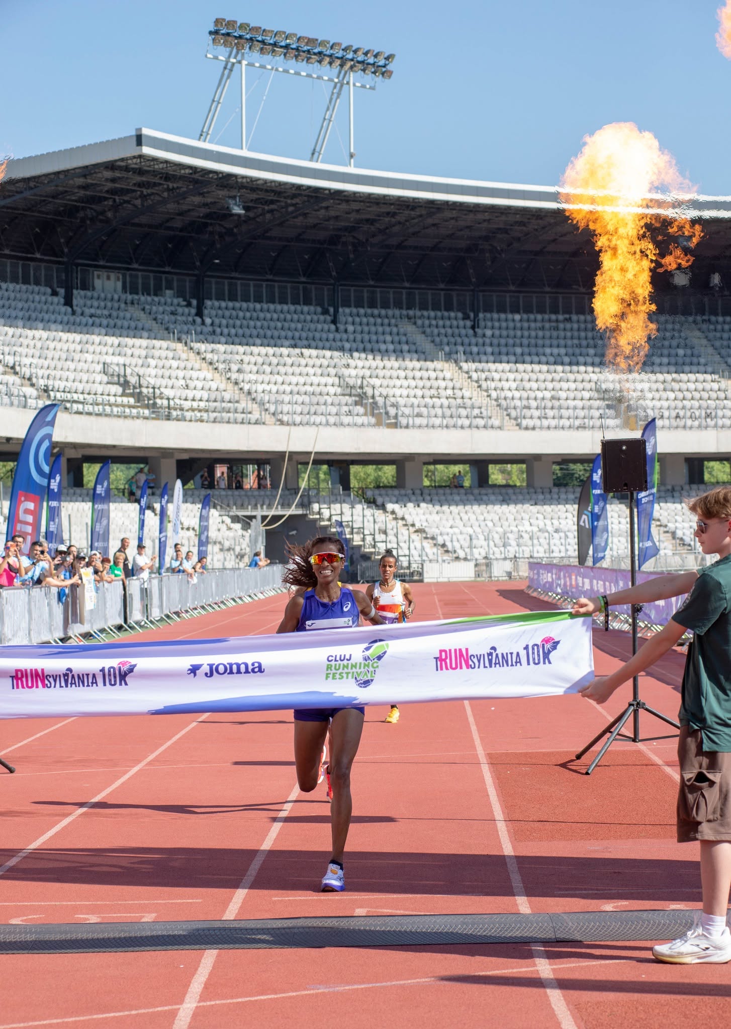 pista atletism cluj arena reparatii