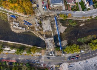 podul garibaldi santier cluj 13 octombrie
