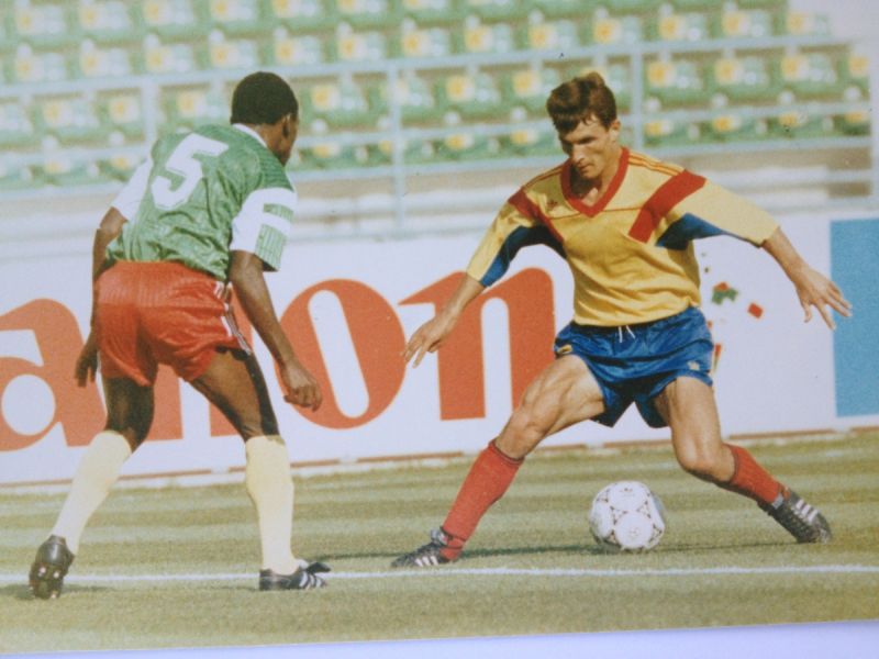 Ioan Ovidiu Sabău a fost un om de bază în naționala României din preliminariile Campionatului Mondial din SUA 1994    foto: Sabău, arhiva personală